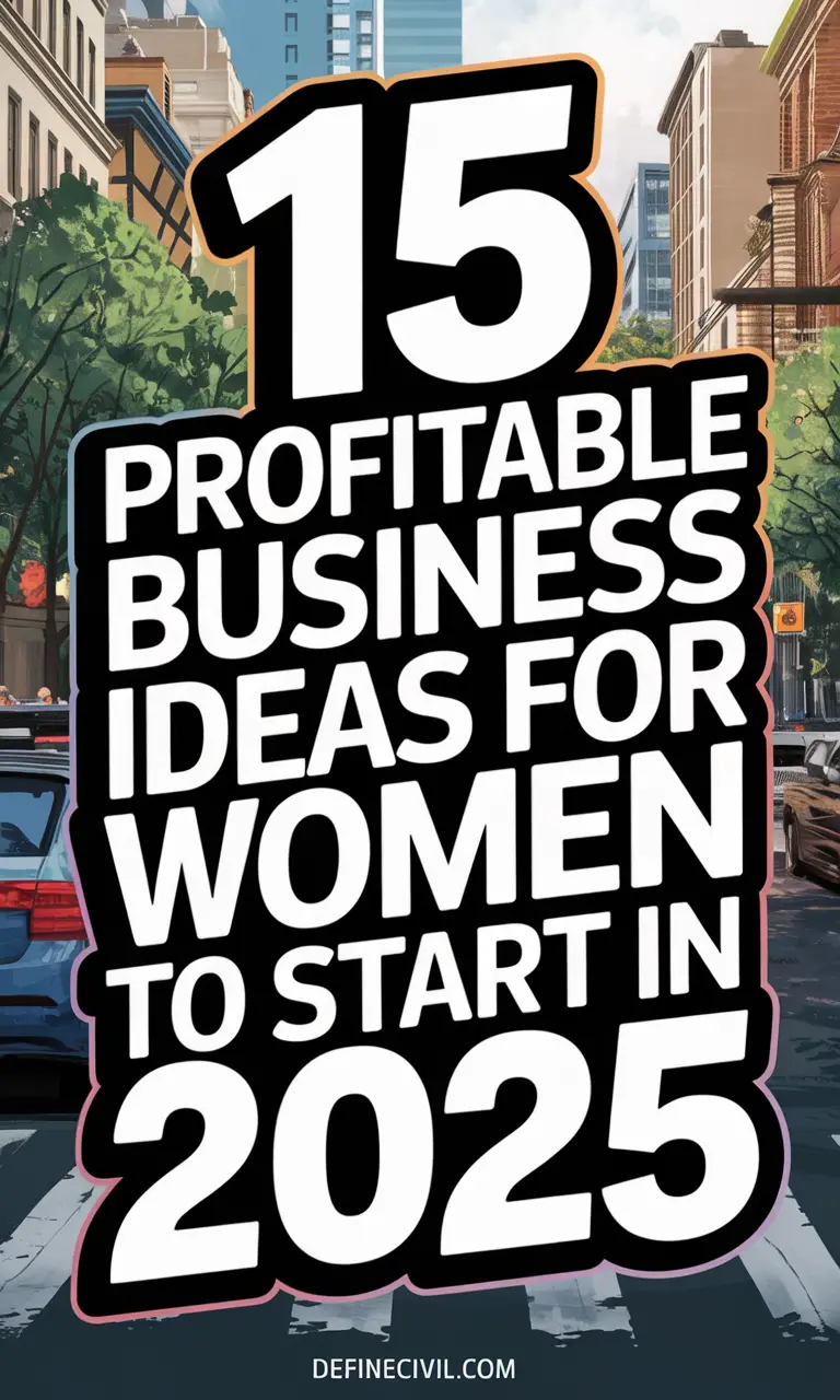 15 Business Ideas for Women in 2025