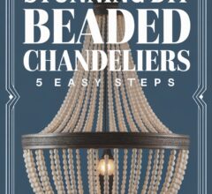DIY Beaded Chandeliers