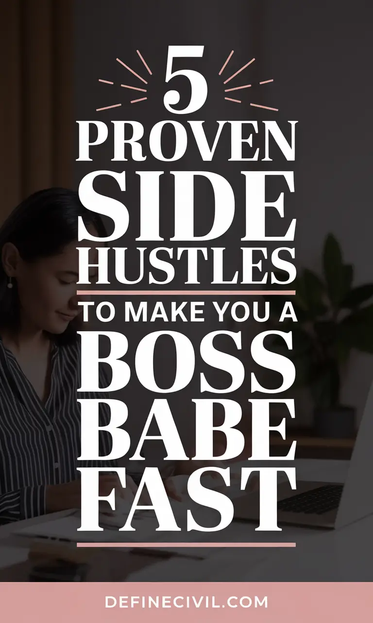 Easy Side Hustles for Aspiring Boss Babes