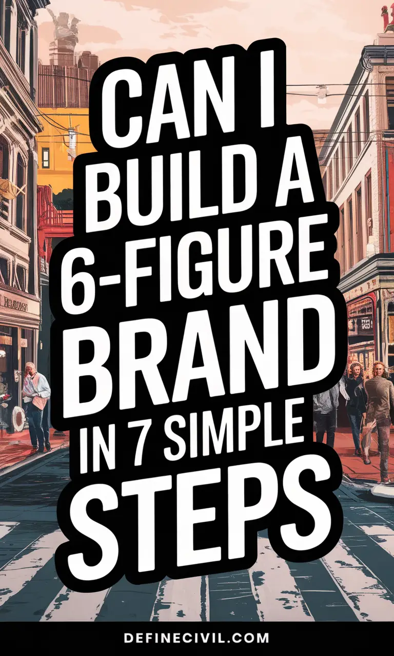 How to Build a Six-Figure Brand From Scratch