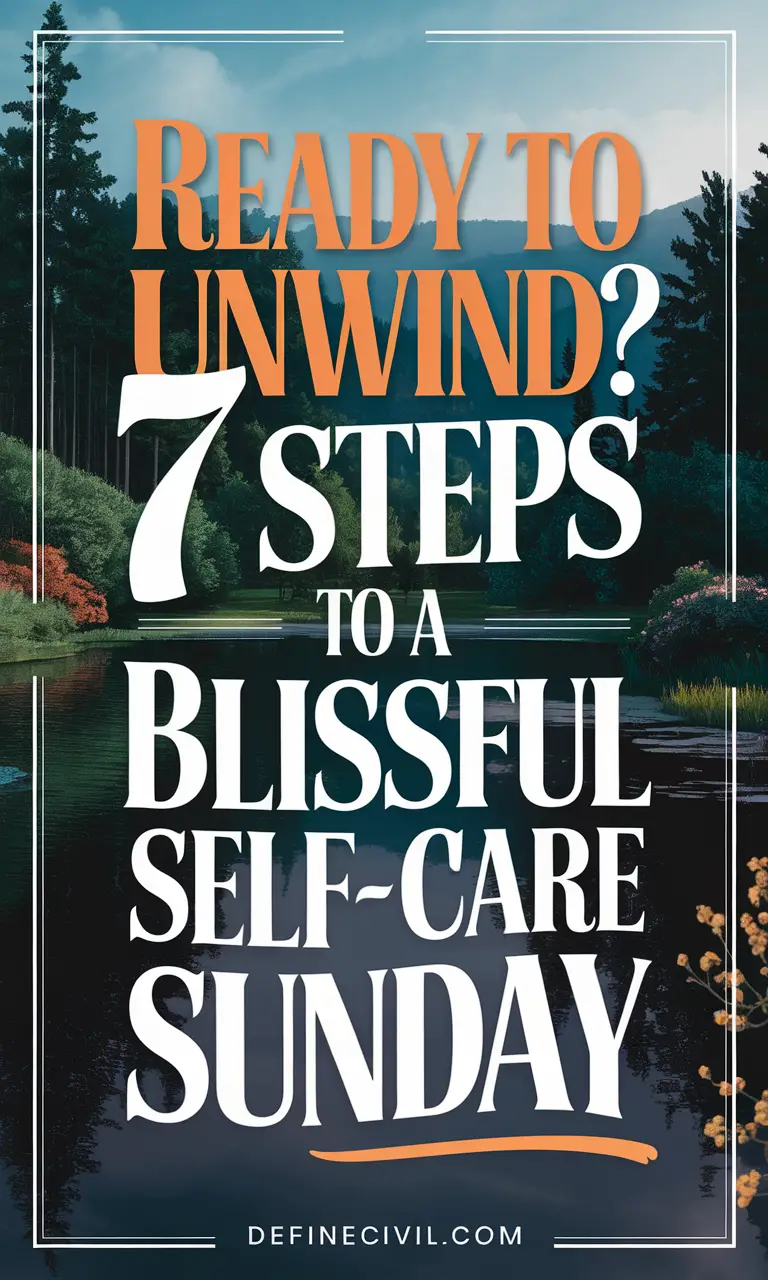 How to Build the Perfect Self-Care Sunday