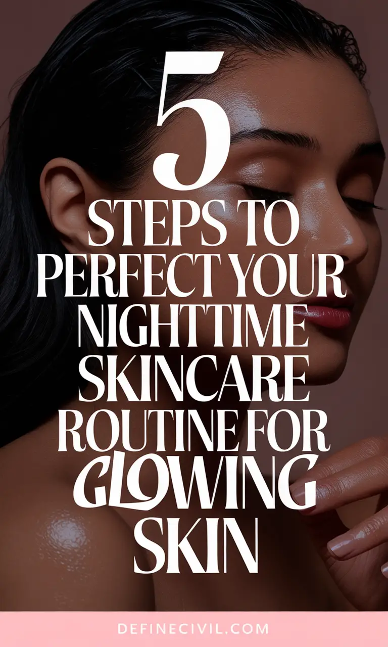How to Create a Nighttime Skincare Routine