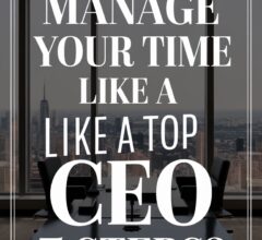 How to Master Time Management Like a CEO
