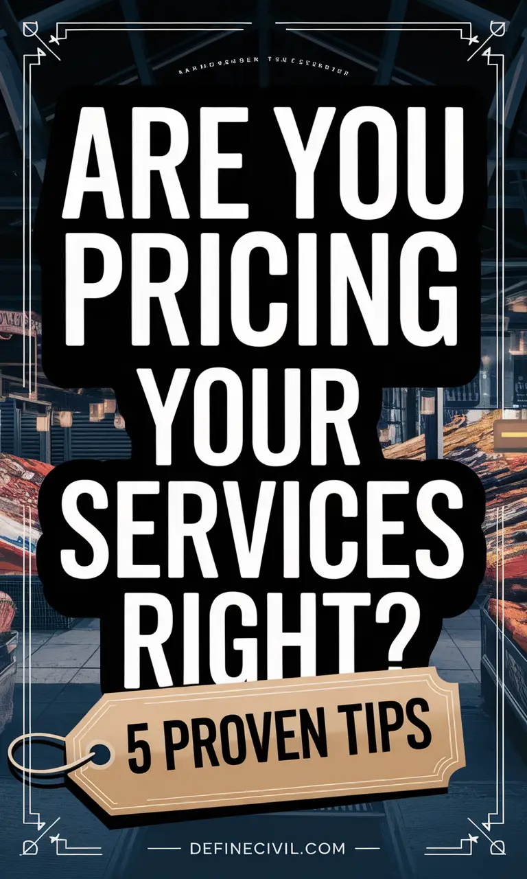How to Price Your Services with Confidence