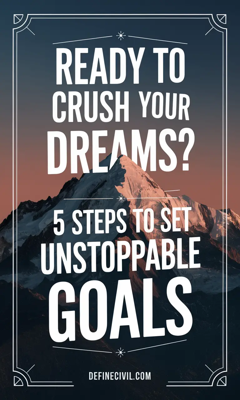 How to Set Goals Like a Boss Babe