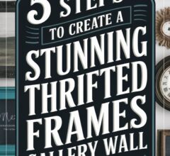 Thrifted Frames Gallery Wall