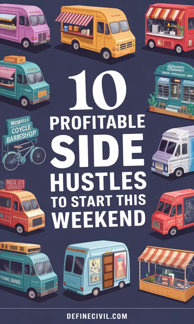 10 Side Hustles You Can Start This Weekend