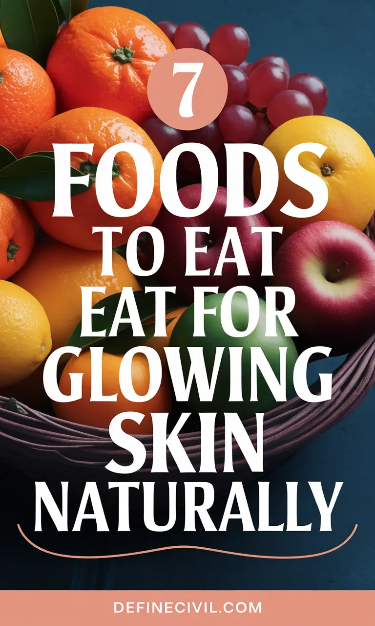 7 Foods That Boost Your Skin’s Glow