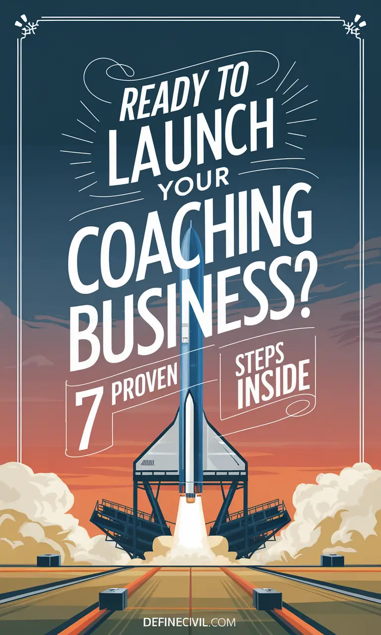 7 Steps to Launch Your Coaching Business