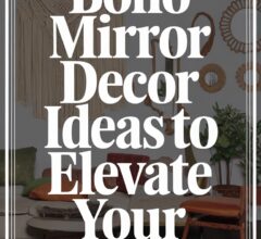 Boho-Inspired Mirror Decor