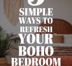 Cheap Boho Bedroom Refresh