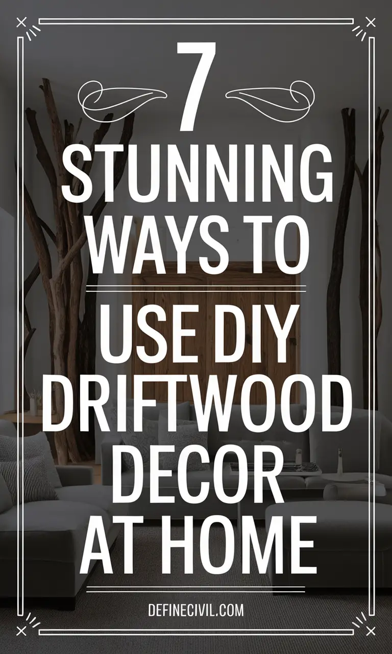 DIY Driftwood Decor