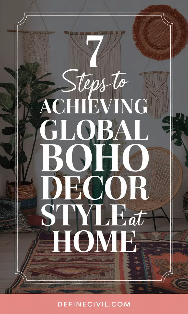 Global Boho Decor Influences