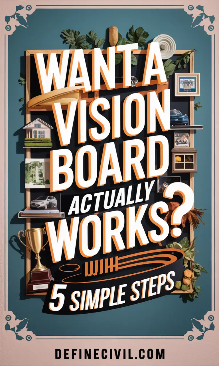 How to Create a Vision Board That Actually Works