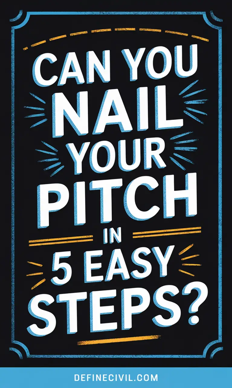 How to Create a Winning Elevator Pitch