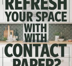How to Use Contact Paper for a Budget Makeover