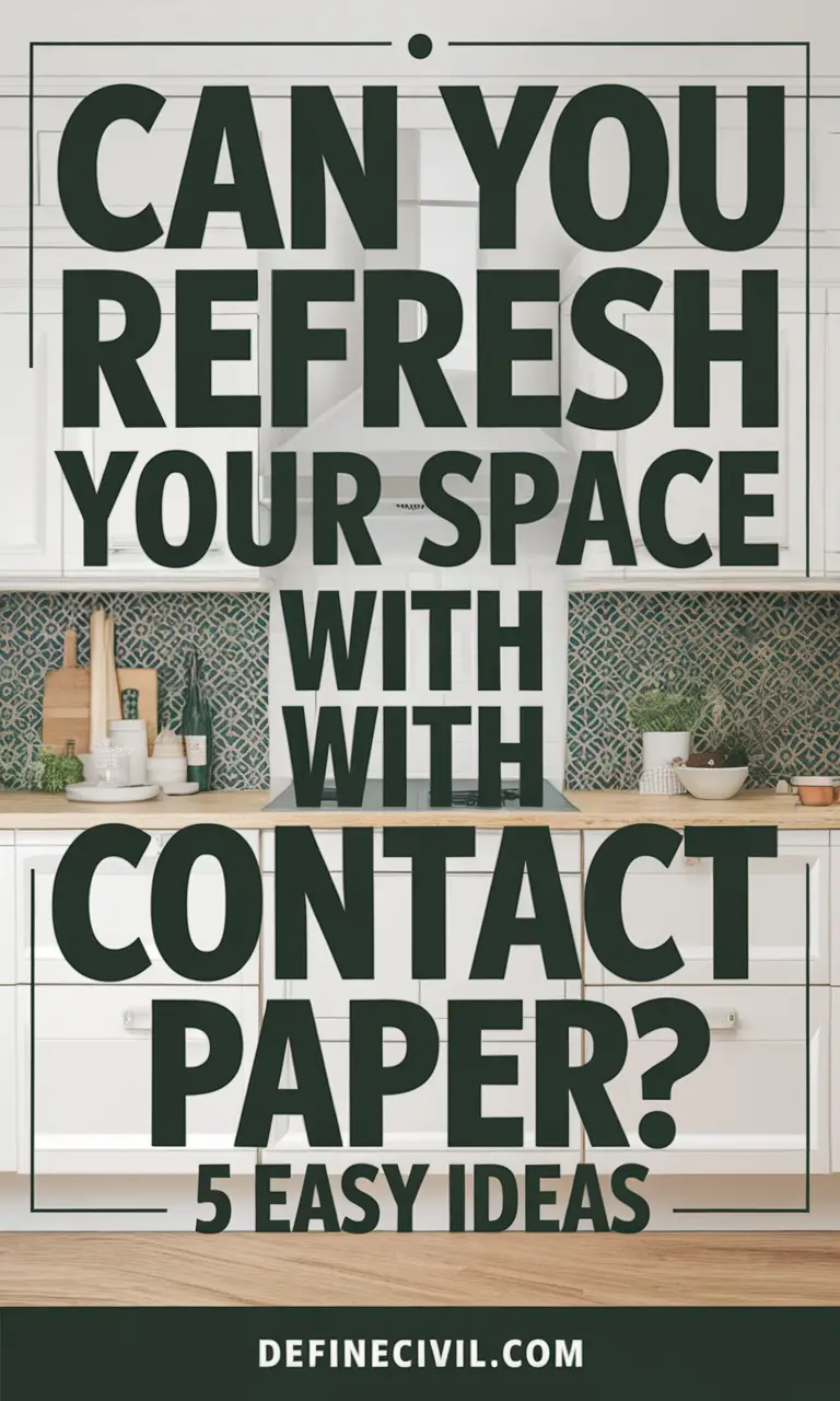 How to Use Contact Paper for a Budget Makeover