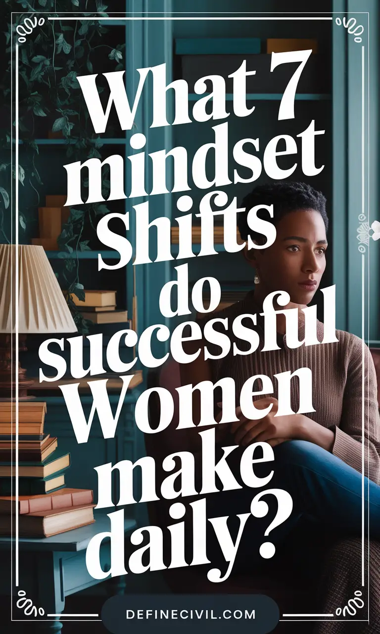 Mindset Shifts Every Successful Woman Makes