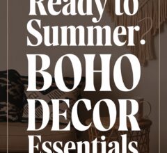 Seasonal Boho Decor (Summer)