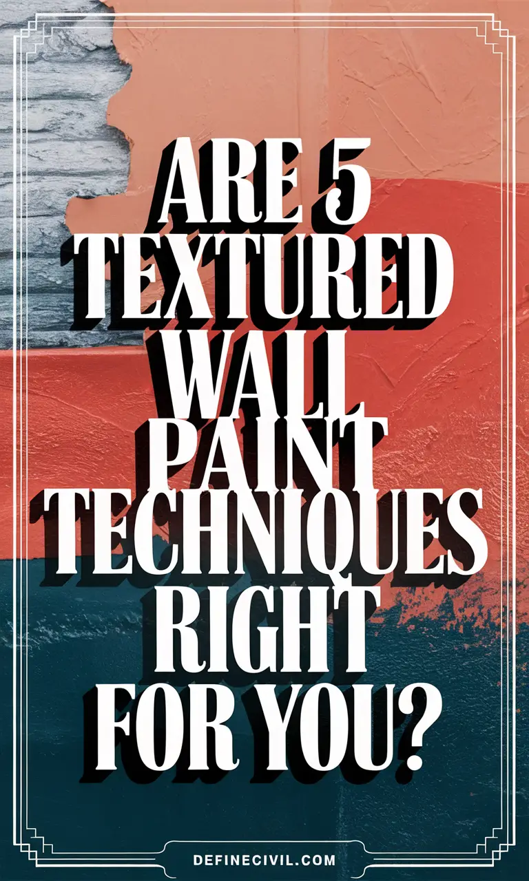 Textured Wall Paint Techniques