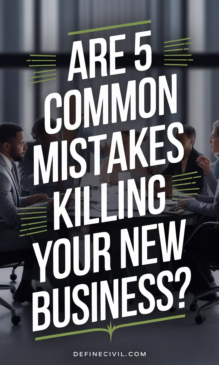 Top 5 Mistakes New Entrepreneurs Make
