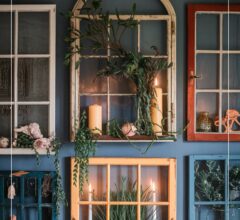 Turn Old Windows into Wall Decor