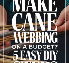 Cane Webbing DIY on a Budget