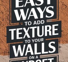 Cheap Ways to Add Texture to Your Walls