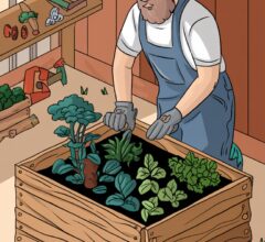 DIY Raised Garden Beds from Scrap Wood