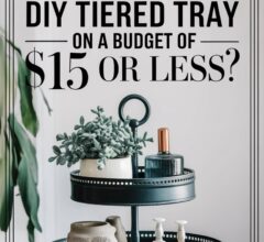 DIY Tiered Tray for Under $15