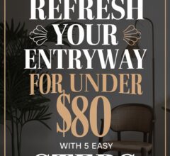 Entryway Makeover Under $80