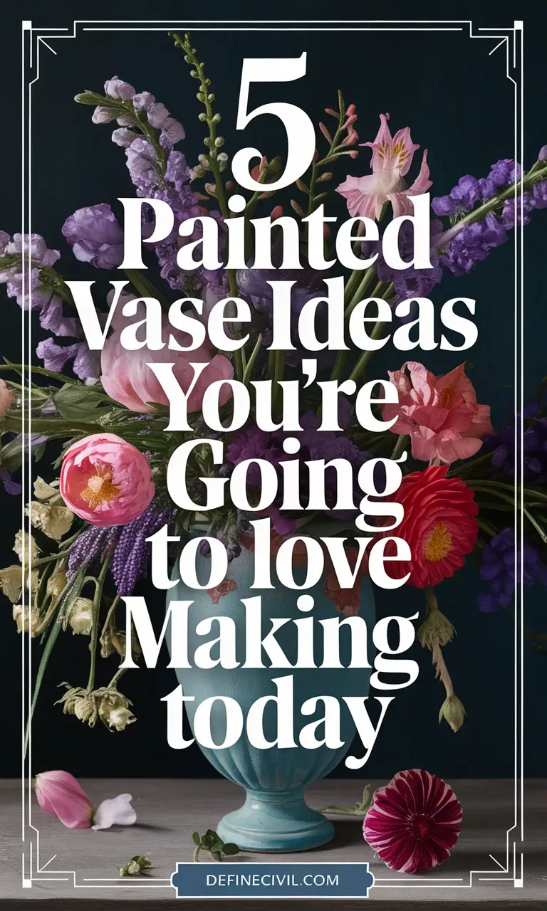 Painted Vase DIYs That Look Store-Bought